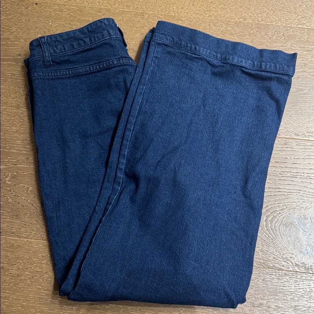 Gloria Vanderbilt x Christian Siriano Alfie High-Rise Wide Leg Jeans Size 29 - Picture 6 of 6